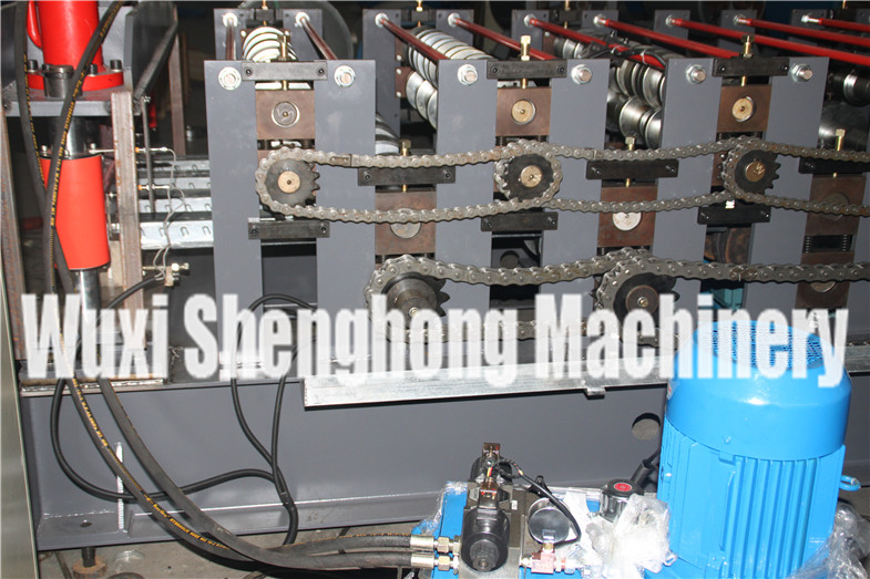 Corrugated Steel Sheet Double Layer Roll Forming Machine 0.4 - 0.8mm Thickness